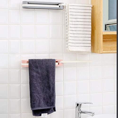 WALL MOUNTED FOLDABLE SLIPPER RACK AND TOWEL HOLDER