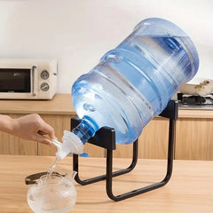 WATER BOTTLE METAL STAND WITH TAP