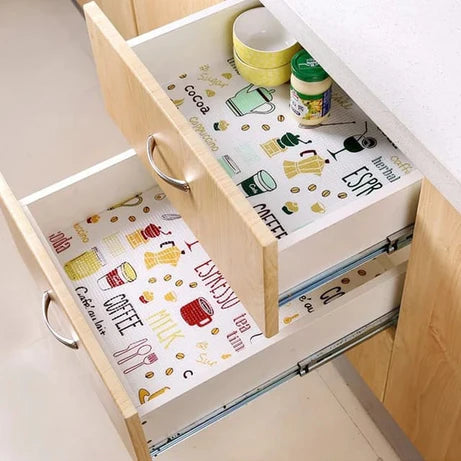 Waterproof Anti Slip Sheets For Shelves And Drawers (ROLL)