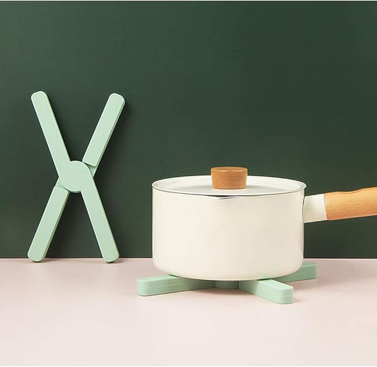 X-shaped Silicone Foldable Pot Mat