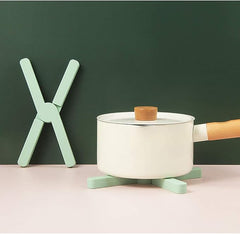 X-shaped Silicone Foldable Pot Mat