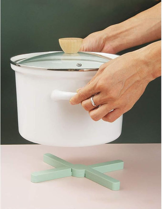 X-shaped Silicone Foldable Pot Mat
