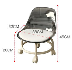 Acrylic 360 Degree Spinning Chair