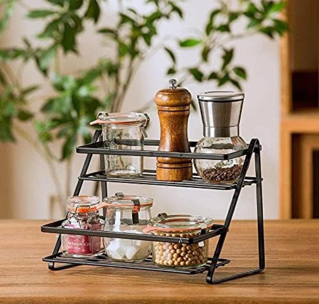 Double layer kitchen storage rack – Home Solutions
