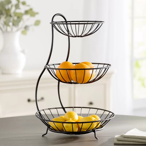 Triple Layer fruit basket