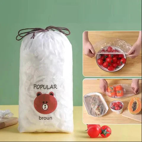 Pack Of 100 Food Cover Bags