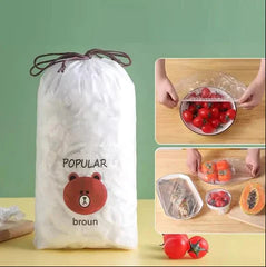 Pack Of 100 Food Cover Bags