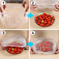 Pack Of 100 Food Cover Bags