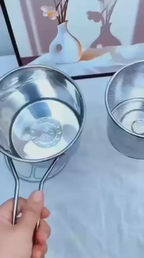 2 in 1 Strainer Deep Fryer