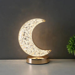 Crystal Rechargeable Moon Lamp