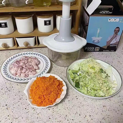 Manual Hand Press Chopper 1.5L