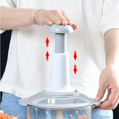 Manual Hand Press Chopper 1.5L