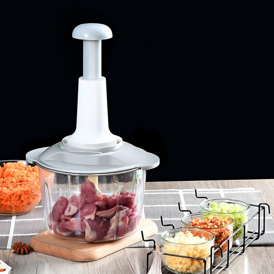 Manual Hand Press Chopper 1.5L
